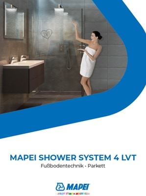 MAPEI Shower System 4 LVT Broschüre